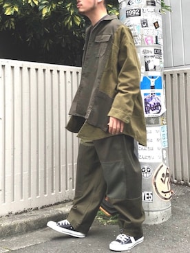 「CIAOPANIC TYPY（チャオパニックティピー）のアイテム（その他アウター）」を使った、kurasumiさん（メンズ・171cm）の秋コーディネート