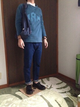 「9分丈」｜ともさん（メンズ・170cm）の秋コーディネート