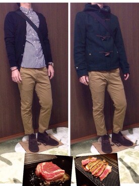「今年初」｜ともさん（メンズ・170cm）の秋コーディネート