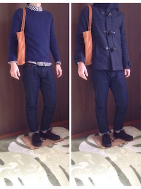 ともさん（メンズ・170cm）の冬コーディネート