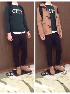 ともさん（メンズ・170cm）の冬コーディネート