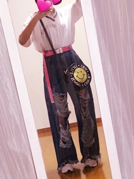 たにこさん(レディース・159cm)の夏コーディネート