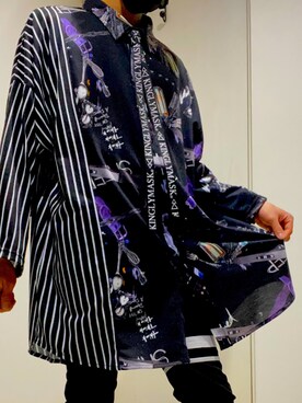 「KINGLYMASK」｜あさぽん🐧🦁さん（メンズ・156cm）の冬コーディネート