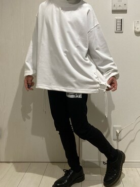「KINGLYMASK」｜あさぽん🐧🦁さん（メンズ・156cm）の冬コーディネート