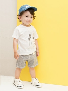 petit　main・b-roomさん（キッズ・87cm）の夏コーディネート