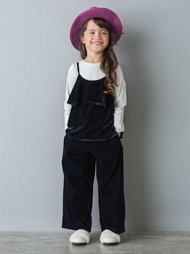 petit　main・b-roomさん（キッズ・116cm）の夏コーディネート