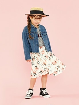 「b・ROOM（ビールーム）のアイテム（ジャケット/アウター）」を使った、petit　main・b-roomさん（キッズ・114cm）の冬コーディネート