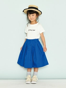 「b・ROOM（ビールーム）のアイテム」を使った、petit　main・b-roomさん（キッズ・114cm）の冬コーディネート