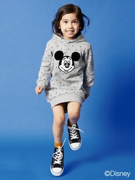 「b・ROOM（ビールーム）のアイテム」を使った、petit　main・b-roomさん（キッズ・106cm）の秋コーディネート