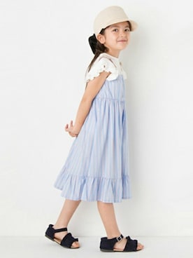 petit　main・b-roomさん（キッズ・112cm）の秋コーディネート