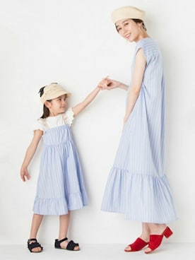 「petit main LIEN（プティマインリアン）のアイテム」を使った、petit　main・b-roomさん（レディース・168cm）の秋コーディネート