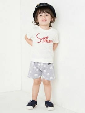 petit　main・b-roomさん（キッズ・96cm）の秋コーディネート