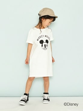 「b・ROOM（ビールーム）のアイテム（帽子）」を使った、petit　main・b-roomさん（キッズ・114cm）の秋コーディネート