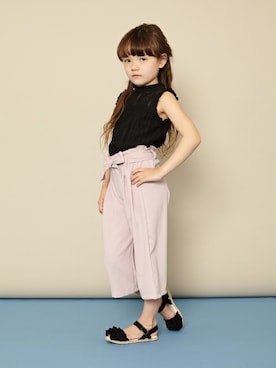 petit　main・b-roomさん（キッズ・113cm）の秋コーディネート