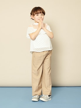 petit　main・b-roomさん（キッズ・113cm）の秋コーディネート