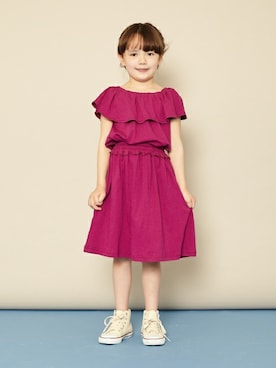 petit main・b-roomさん(キッズ・113cm)の秋コーディネート