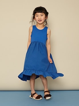 petit　main・b-roomさん（キッズ・114cm）の秋コーディネート