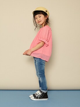 petit　main・b-roomさん（キッズ・114cm）の秋コーディネート