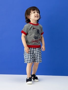 petit　main・b-roomさん（キッズ・96cm）の秋コーディネート