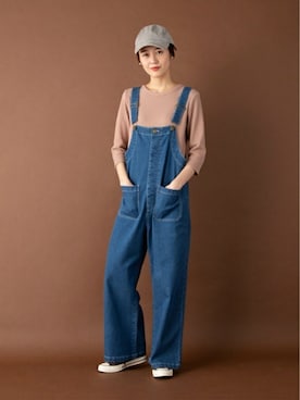 「petit main LIEN（プティマインリアン）のアイテム」を使った、petit　main・b-roomさん（レディース・165cm）の秋コーディネート