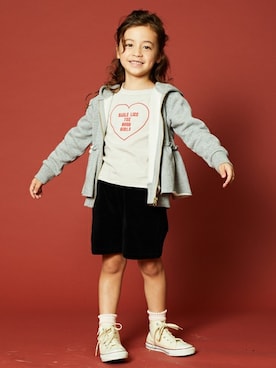 petit main・b-roomさん(キッズ・108cm)の秋コーディネート