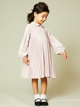 「b・ROOM（ビールーム）のアイテム」を使った、petit　main・b-roomさん（キッズ・106cm）の秋コーディネート