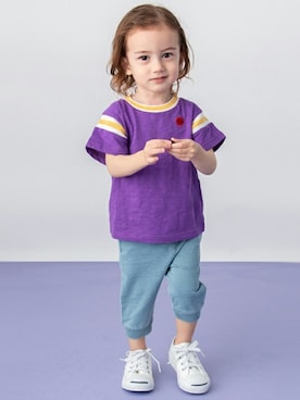 petit　main・b-roomさん（キッズ・90cm）の春コーディネート