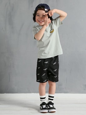 petit　main・b-roomさん（キッズ・108cm）の春コーディネート