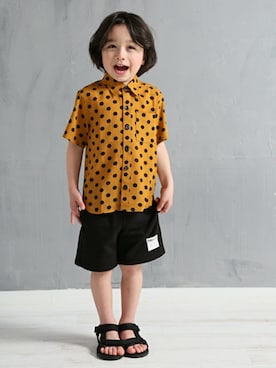 「petit main」｜petit　main・b-roomさん（キッズ・108cm）の春コーディネート