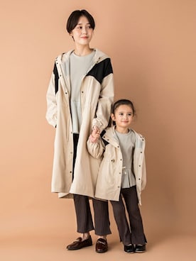 「ぺプラムトップス」｜「アイテム（マウンテンパーカー）」を使った、petit　main・b-roomさん（レディース・168cm）の夏コーディネート