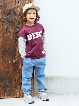 petit　main・b-roomさん（キッズ・103cm）の夏コーディネート