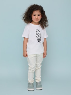 petit　main・b-roomさん（キッズ・104cm）の冬コーディネート