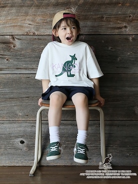 petit　main・b-roomさん（キッズ・107cm）の春コーディネート