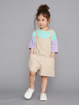 petit　main・b-roomさん（キッズ・106cm）の春コーディネート