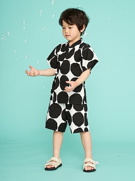 petit　main・b-roomさん（キッズ・106cm）の夏コーディネート