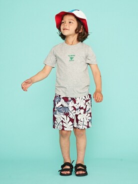 petit　main・b-roomさん（キッズ・110cm）の夏コーディネート