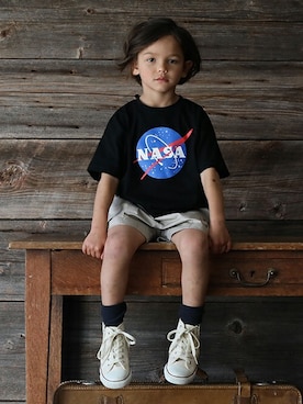 petit　main・b-roomさん（キッズ・110cm）の春コーディネート