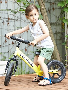 petit　main・b-roomさん（キッズ・100cm）の夏コーディネート