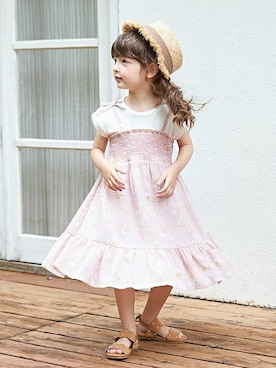 petit　main・b-roomさん（キッズ・103cm）の秋コーディネート