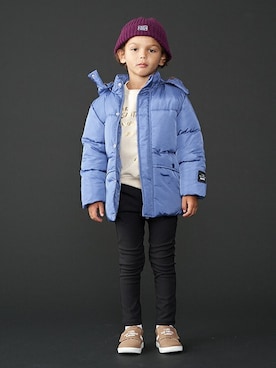 「b・ROOM（ビールーム）のアイテム（ジャケット/アウター）」を使った、petit　main・b-roomさん（キッズ・113cm）の秋コーディネート