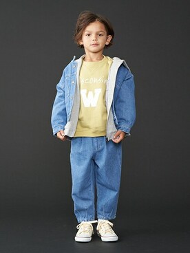 petit　main・b-roomさん（キッズ・113cm）の秋コーディネート