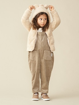 petit　main・b-roomさん（キッズ・110cm）の秋コーディネート