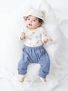 petit　main・b-roomさん（キッズ・66cm）の冬コーディネート