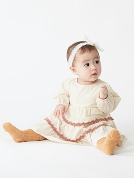 petit　main・b-roomさん（キッズ・62cm）の冬コーディネート