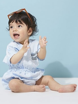 petit　main・b-roomさん（キッズ・66cm）の春コーディネート