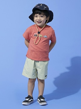 petit　main・b-roomさん（キッズ・95cm）の春コーディネート