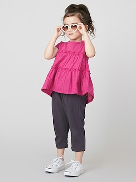 petit main・b-roomさん(キッズ・103cm)の夏コーディネート