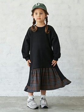 petit main・b-roomさん(キッズ・110cm)の秋コーディネート