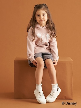 「b・ROOM（ビールーム）のアイテム」を使った、petit　main・b-roomさん（キッズ・111cm）の秋コーディネート