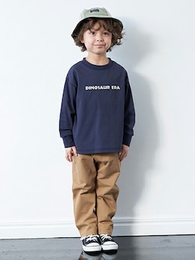 petit　main・b-roomさん（キッズ・106cm）の春コーディネート